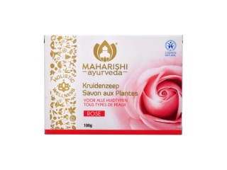 MAHARISHI AYURVEDA Bylinné mýdlo Růže
