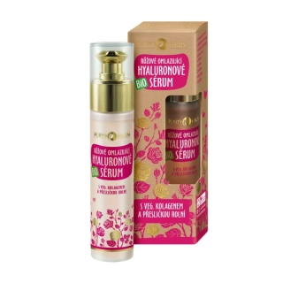PURITY VISION Bio Růžové omlazující hyaluronové sérum, 50 ml