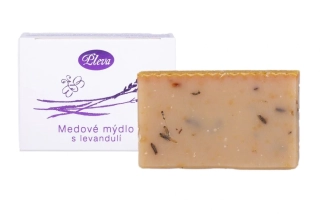PLEVA Medové mýdlo s levandulí